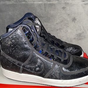Black prism Nike high tops